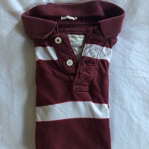Abercrombie “Muscle” Stripped Polo Shirt